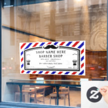 Personalizar anuncio de Barber Shop al frente