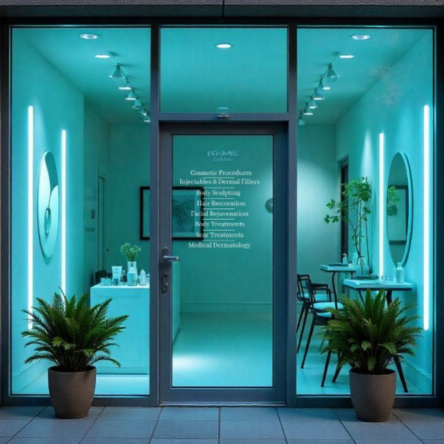 Vinilos Para Cristales Personalizar Cuidados de la Piel Servicios Cosméti (Subido por el creador)