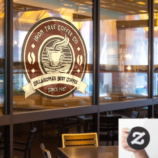 Vinilos Para Cristales Personalizar Fachada Rústica de Cafetería Genérica