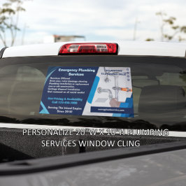 Vinilos Para Cristales Personalizar Furgoneta de Contratista de Servicios