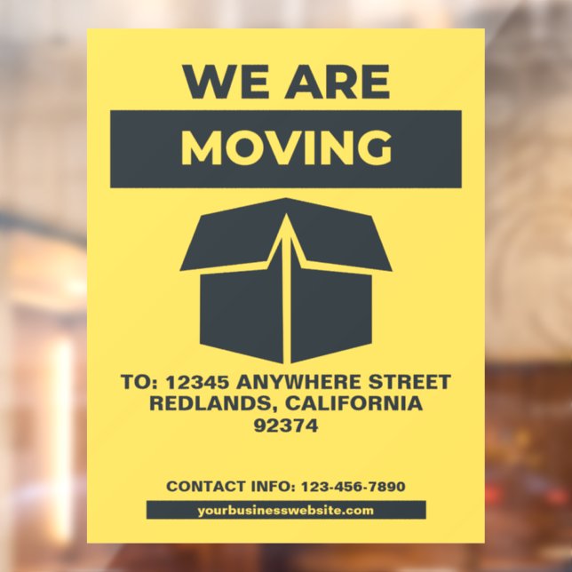 Vinilos Para Cristales Personalizar la parte delantera de la tienda de ne (Hoja 2)