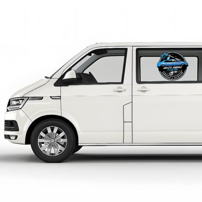 Vinilos Para Cristales Personalizar lavado de coche móvil Detallado Azul  (Subido por el creador)