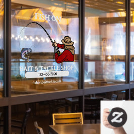 Vinilos Para Cristales Personalizar Negocio de Tienda de Ceba y Aparejos 