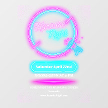 Personalizar Neon Karaoke Noche Grande