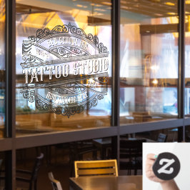 Vinilos Para Cristales Personalizar Old School Tattoo Shop