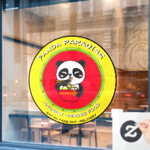Personalizar Panda Bear Noodles Restaurante Chino