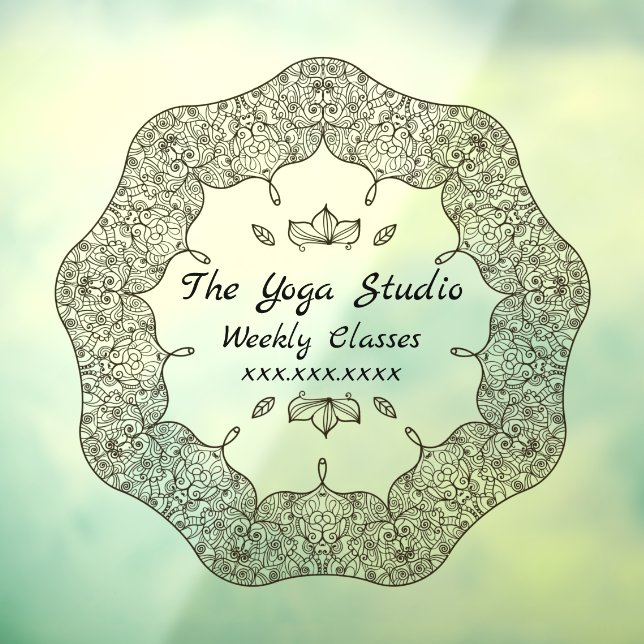 Vinilos Para Cristales Personalizar Personaliza Yoga Business Class Front (Hoja 3)