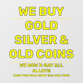 Vinilos Para Cristales Personalizar Vendemos Tienda de Metales Preciosos 