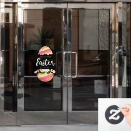 Vinilos Para Cristales Personalizar venta de Pascua Huevo Tienda Porcenta
