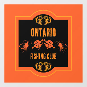 Vinilos Para Cristales Pesca con mosca Canadá