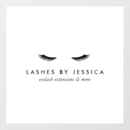 Vinilos Para Cristales Pestañas Glam