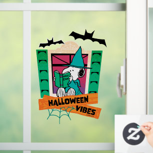 Vinilos Para Cristales Pez Snoopy Pociones Mágicas Halloween