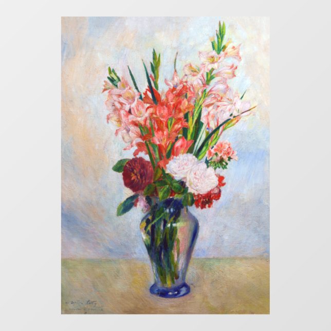 Vinilos Para Cristales Pierre-Auguste Renoir - Gladioli (Hoja)
