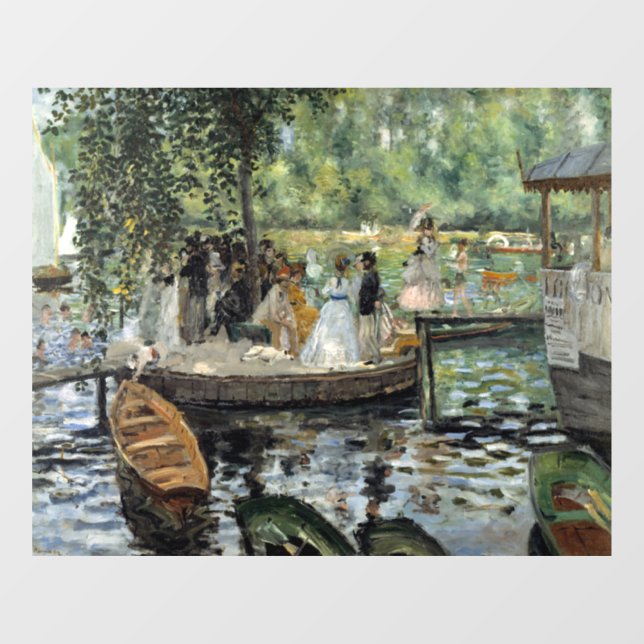 Vinilos Para Cristales Pierre-Auguste Renoir - La Grenouillere (Hoja)
