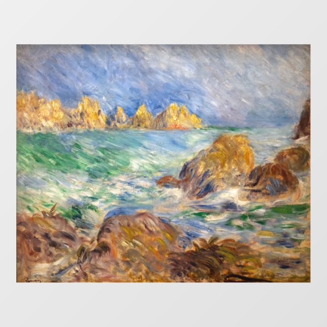 Vinilos Para Cristales Pierre-Auguste Renoir - Marine, Guernesey (Hoja)