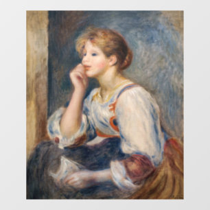 Vinilos Para Cristales Pierre-Auguste Renoir - Mujer con carta