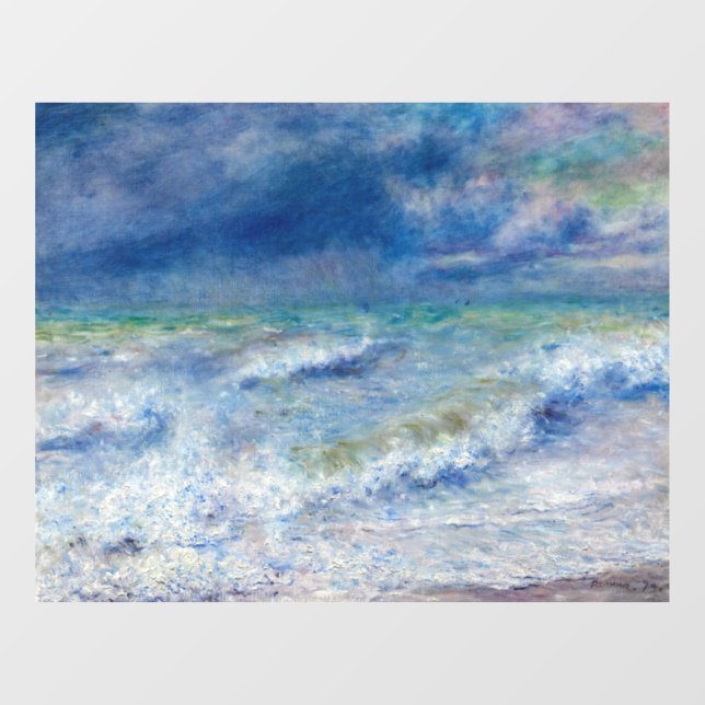 Vinilos Para Cristales Pierre-Auguste Renoir - Seascape (Hoja)