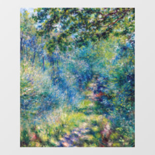 Vinilos Para Cristales Pierre-Auguste Renoir - Sendero por el bosque
