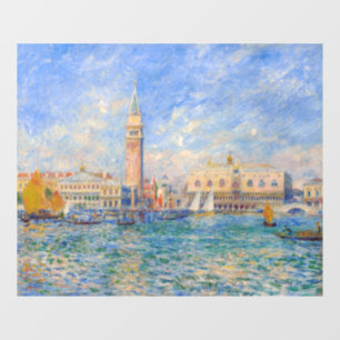Vinilos Para Cristales Pierre-Auguste Renoir - Venecia, el Palacio del Do
