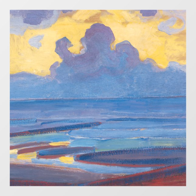 Vinilos Para Cristales Pieta Mondrian cerca del mar (Hoja)