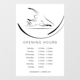 Vinilos Para Cristales Pilates Mermaid en el reformador