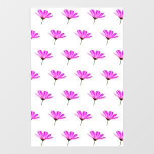 Vinilos Para Cristales Pink Daisy