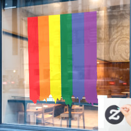 Vinilos Para Cristales Pintura del orgullo gay LGBT