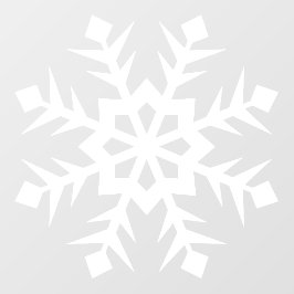 Vinilos Para Cristales pinza de ventana de copo de nieve de invierno