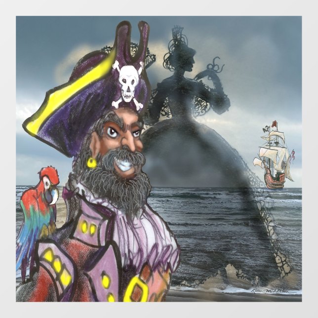 Vinilos Para Cristales Pirate Dream Window Cling (Hoja)