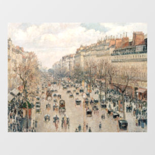 Vinilos Para Cristales Pissarro - Boulevard Montmartre, tarde del sol