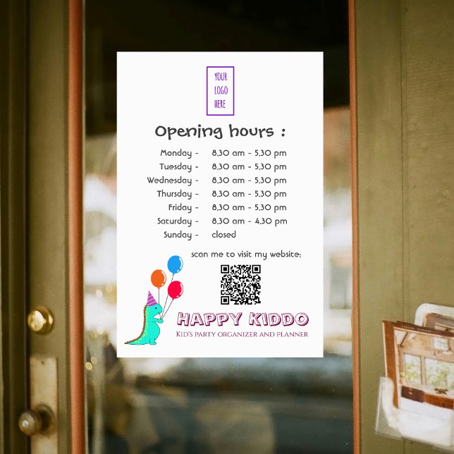 Vinilos Para Cristales Planificador de fiestas infantiles Trex lindo con  (Subido por el creador)