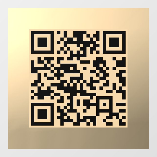 Vinilos Para Cristales Plantilla de código QR editable instantáneamente | (Hoja)