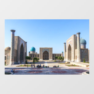 Vinilos Para Cristales Plaza Registan - Samarcanda, Uzbekistán, Asia