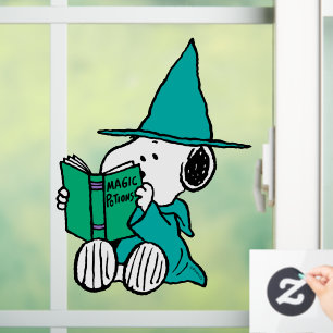 Vinilos Para Cristales Pociones mágicas de Snoopy de Peanuts Halloween