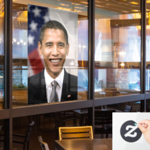 Vinilos Para Cristales Presidente electo estadounidense Barack Obama