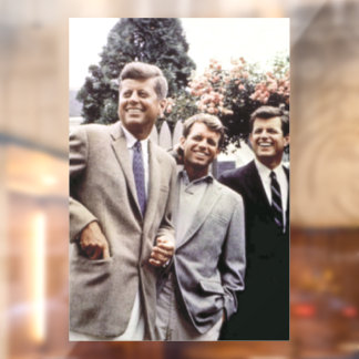 Vinilos Para Cristales Presidente estadounidense John Kennedy & Robert & 