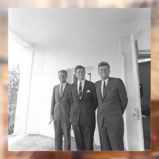 Vinilos Para Cristales Presidente John Kennedy y Brothers American Camelo