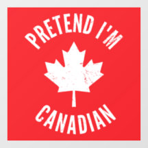 Pretende que soy el Día de Canadá Halloween canadi