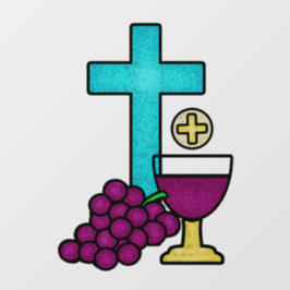 Vinilos Para Cristales Primera Comunión Santa