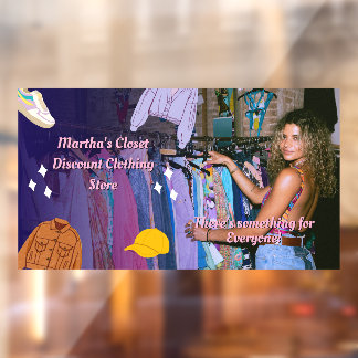 Vinilos Para Cristales Promoción de tienda de ropa con descuento personal
