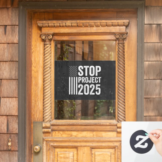 Vinilos Para Cristales Proyecto 2025 Trump Estados Unidos (Puerta de casa)