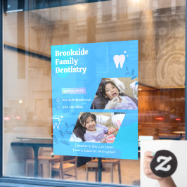 Vinilos Para Cristales Publicidad de imagen de la clínica dental personal