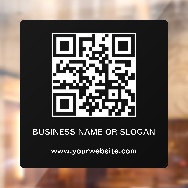 Vinilos Para Cristales QR Code Business Company Corporate Professional (Hoja 2)