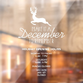 Vinilos Para Cristales Que sea diciembre recordar, Navidades