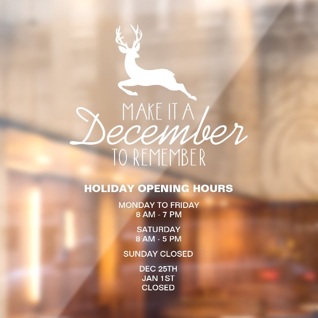 Vinilos Para Cristales Que sea diciembre recordar, Navidades (Hoja 2)