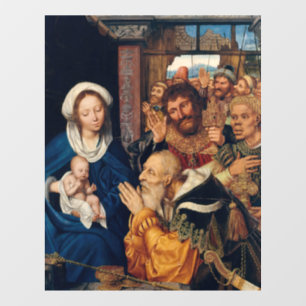 Vinilos Para Cristales Quentin Matsys - La Adoración del Magi