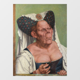 Vinilos Para Cristales Quentin Matsys - Una Grotesca anciana