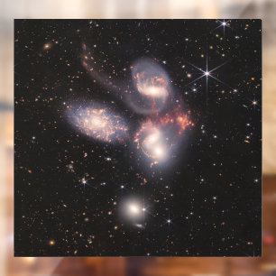 Vinilos Para Cristales Quinteto de Stephan 5 Galaxias Campo Profundo Jame