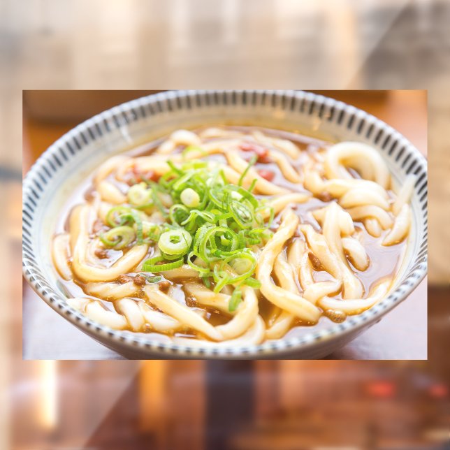 Vinilos Para Cristales Ramen Noodles Top View Restaurant Picture Advertid (Hoja 2)