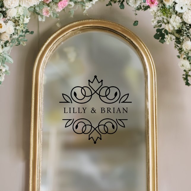 Vinilos Para Cristales Real, Elegante, Boda (Subido por el creador)